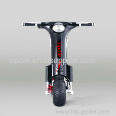 Sipole innovative fashion desgin twin wheel adults motocycle folding electric bicycle