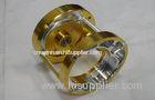 Professional Gold Anodized Custom Precision Aluminium CNC Metal Machining