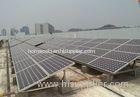 Economical 100KW On Grid PV System , Flat Roof Mounting System For PV Panels