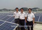 Poly Silicon 1MW Photovoltaic Solar Panel Flat Roof Mounting System