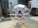 Children Transparent Inflatable Bumper Ball for Grassplot / Snow Field , Customized Color and Size