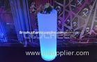 PE plastic Glowing Led Flower Pot Rechargeable Plant Containers OEM