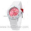 Colorful Dial Silicone Bracelet Watch For Junior / Ladies Silicone Watches