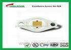 Led Driver PCB 1.6mm Roud White , Aluminum PCB Solder Mask Black Sillkscreen PCB