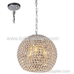 Modern crystal art restaurant dining room aisle with decorative decrystal room lighting pendant lighting for dining room