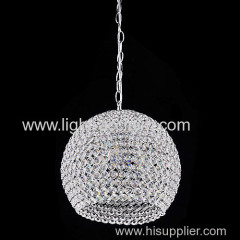 Modern crystal art restaurant dining room aisle with decorative decrystal room lighting pendant lighting for dining room