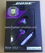 Bose SIE2i Sport Bluetooth Earbud Headphones Purple