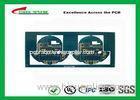 Thin PCB circuit board with 0.2mm immersion gold blue solder mask