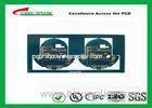 Thin PCB circuit board with 0.2mm immersion gold blue solder mask