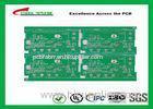 Green Solder Mask Single Layer PCB Design With Immersion Gold Fr4 1.6mm 2oz