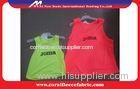 Sportman Training Soccer Vest Custom Soccer Jerseys / Basketball Uniforms Red or Green