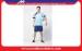 Dry fit Polo Quickly Dry Football Shirts / Soccer Uniform Sets with Plus Size