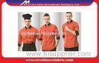OEM Hotel / Kitchen Cotton Custom Chef Uniforms Acidproof and Anti-Bacterial