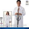 Unisex Scrubs Cover Fashion Hospital Doctors Lab Coat with Polyester / Cotton