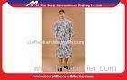 Cotton Printed Men's Luxury Bathrobes / Night Gowns Clothes for Home or Hotel