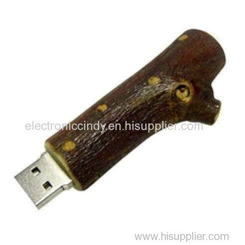 Wooden style USB flash disk