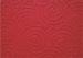 Red Embossed Soundproof Polyester Acoustic Panels Heat Resistance