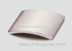 High Precision Large N35 Neodymium Arc Segment Magnets With Nickel Plating