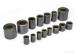 High Strength Zinc / Silver Plated Custom Made Neodymium Magnets For DC Motor