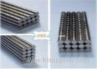 Multi Pole N52 Grade Neodymium Cylinder Magnets Higher Corrosion Resistant
