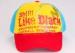 Fashion Girl / Ladies Mesh Baseball Trucker Hats Printed 5 Panels Multi Color