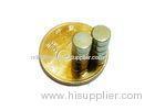 Professional N50 / N52 Round Gold Plated Neodymium Magnets 10*2 mm