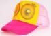 Cute Mesh Snapback Trucker Hat Colorful Cotton Mesh Adjustable 56 - 60cm