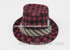 Customized Colorful Ladies / Women Bucket Hat For Fishing , Square Printed