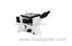 Multi - color Filter Inverted Industrial Microscope , 50 x 40mm Travel Range