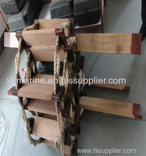 High Quality Marine Safety Pilot's Rope Ladder/Red Willow Emergency Rope Ladder