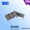 3 digit led display0.36inch amber color for instrumentation 7 segment display led