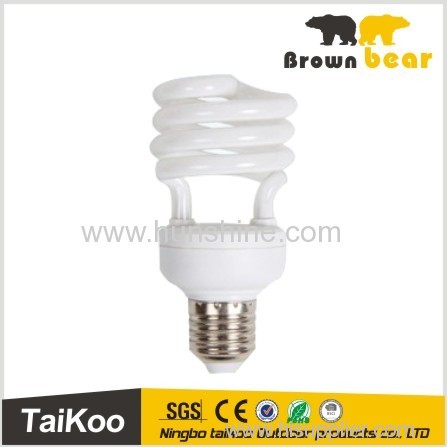 half spiral e27 energy saving light bulb machines