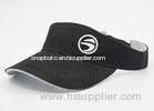 Promotional Cotton Sport Sun Visor Cap Two Tone With Embroidered Custom Logo