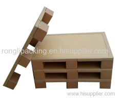 Nine feet in paper corrugated pallet paper sheet