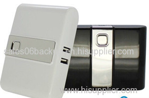 12000 mAh Square Dual USB Power Bank For Smartphones / Cell Phones