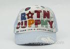 Printed Children / Kids Baseball Caps With Elastic Back For Summer , 48 - 55 cm