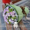 Paper Wrapping Sheets for Fresh Flowers with Ribbon / Plastic Flower Packing Film