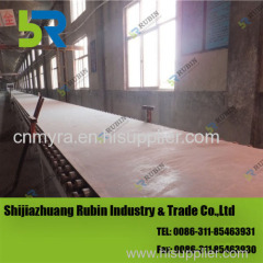Stable performance gypsum board plant