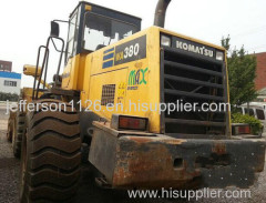 komatsu WA380 loader for sale