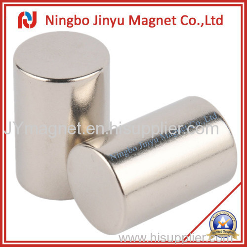 Strong Column shape magnet with nickel coat