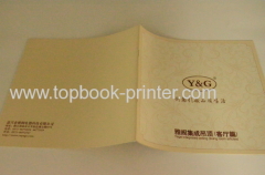 Design and print FSC ivory board cover landscape home decoration softcover book