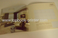 Design and print FSC ivory board cover landscape home decoration softcover book