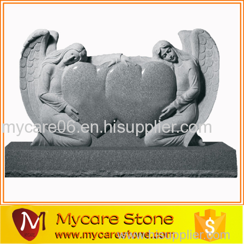 Angel Heart Rounded Tombstone