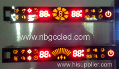 4 digits LED Display Air-conditional led display