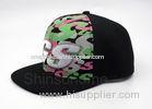 Hip Hop 100% Cotton Printed Baseball Caps 6 Panel Adjustable 56 - 60cm