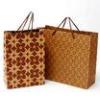 Kraft Paper / White Cardboard Retail Shopping Bags , Custom Printed Paper Bags with Handles