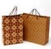 Kraft Paper / White Cardboard Retail Shopping Bags , Custom Printed Paper Bags with Handles