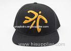 Acrylic Embroidered Snapback Flat Bill Baseball Caps / Flat Brim Hats