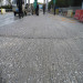 Treatment of concrete surface exposed aggregate