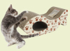 Cat Scratch Toy New design scratcher board with steady feet